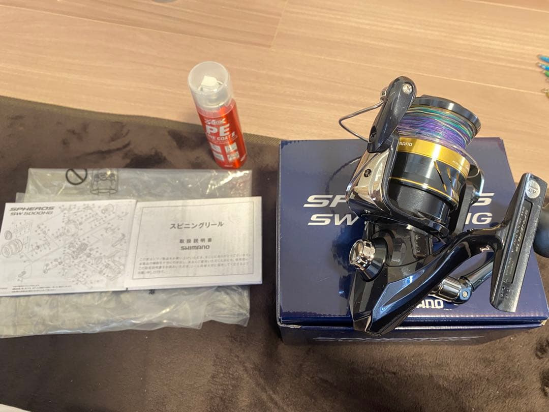 スフェロスsw8000hg 付属品完備　シマノ　ダイワ　がまかつ