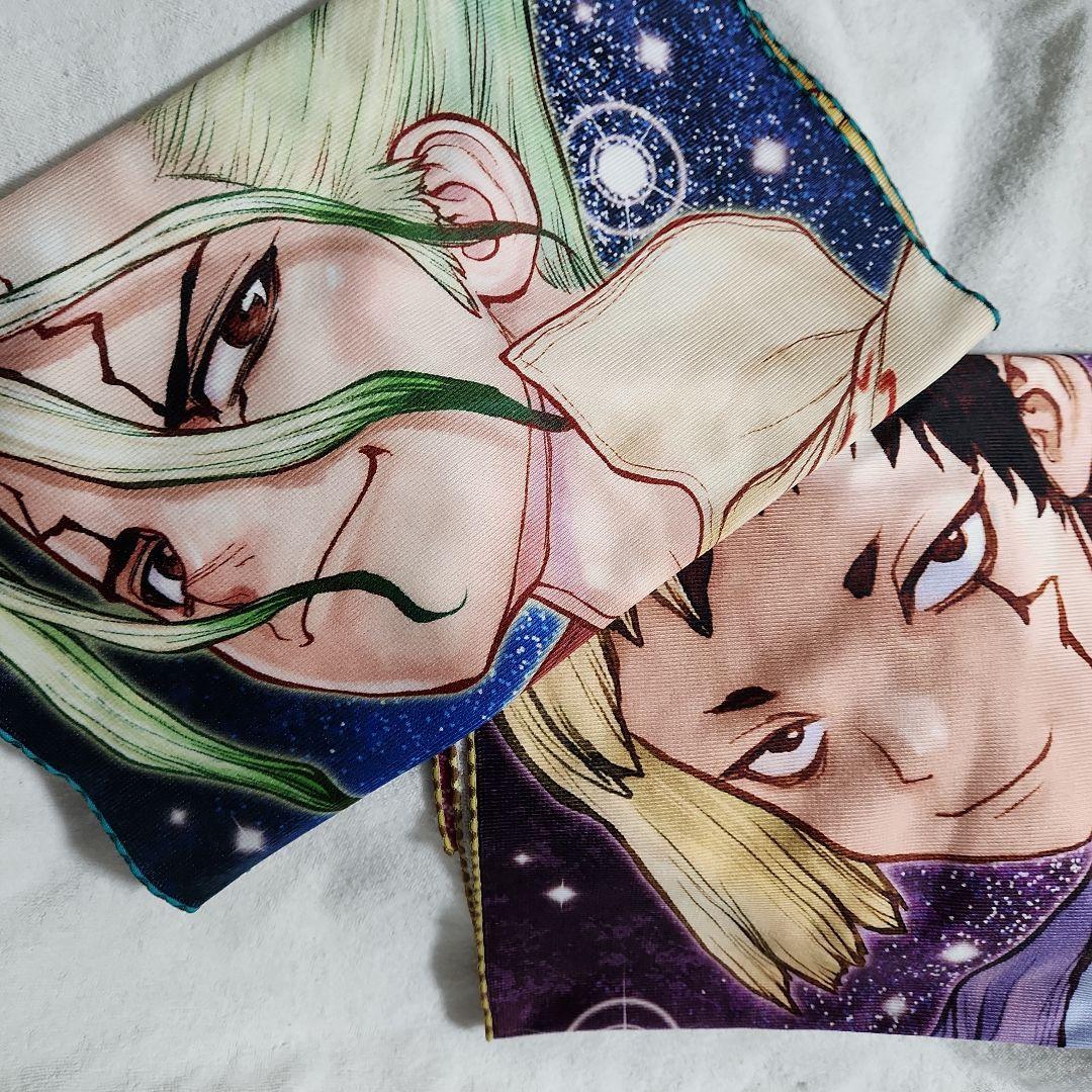 Dr.STONE キャラクター大判タオル 石神千空 あさぎりゲン ジャンショ