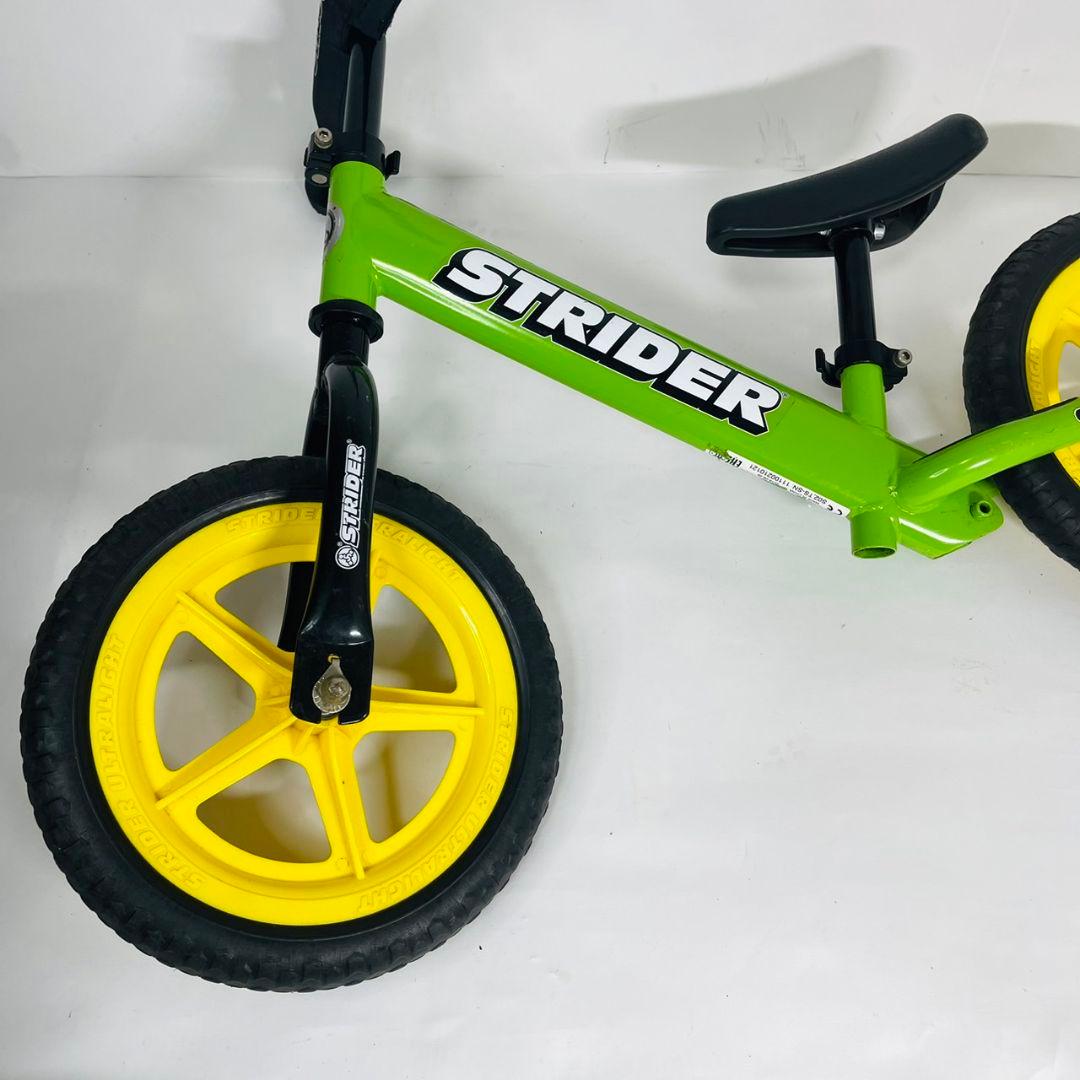 【美品】希少カラー STRIDER バランスバイク グリーン 12インチ