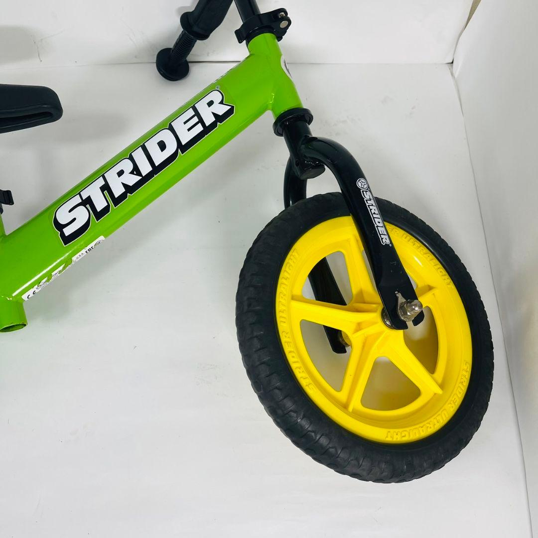 【美品】希少カラー STRIDER バランスバイク グリーン 12インチ