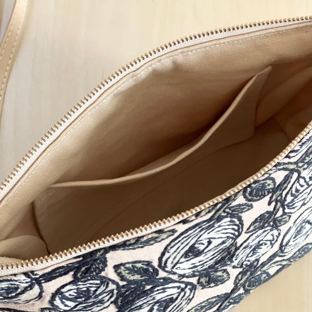 オーダー　ミナペルホネン rosyとsmile flowerショルダーバッグ