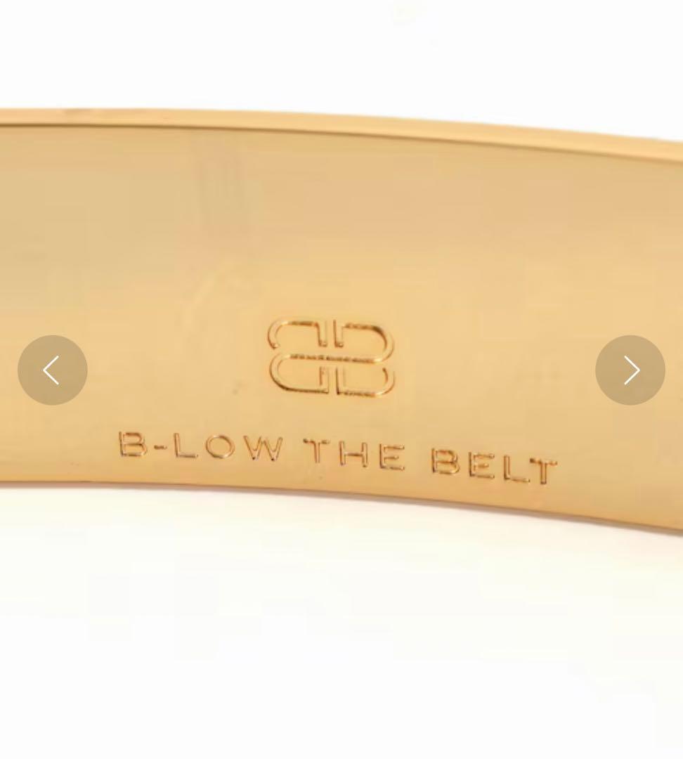 Deuxieme Classe B-LOW THE BELTロングプレートベルト