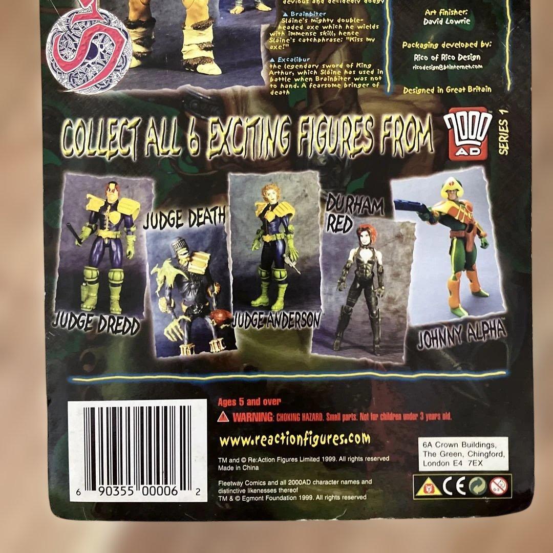 SLAINE & UKKO フィギュア 2000AD