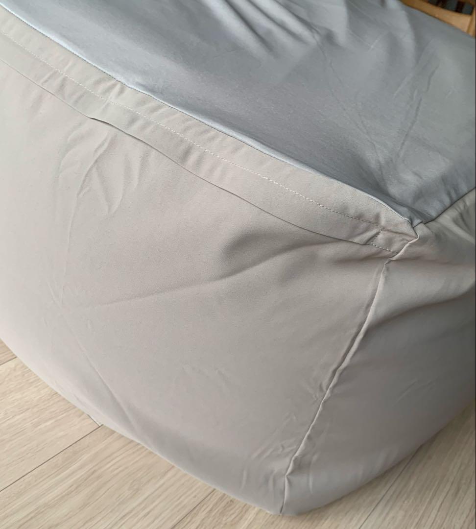 無印良品　体にフィットするソファ&カバー　65×65×43cm