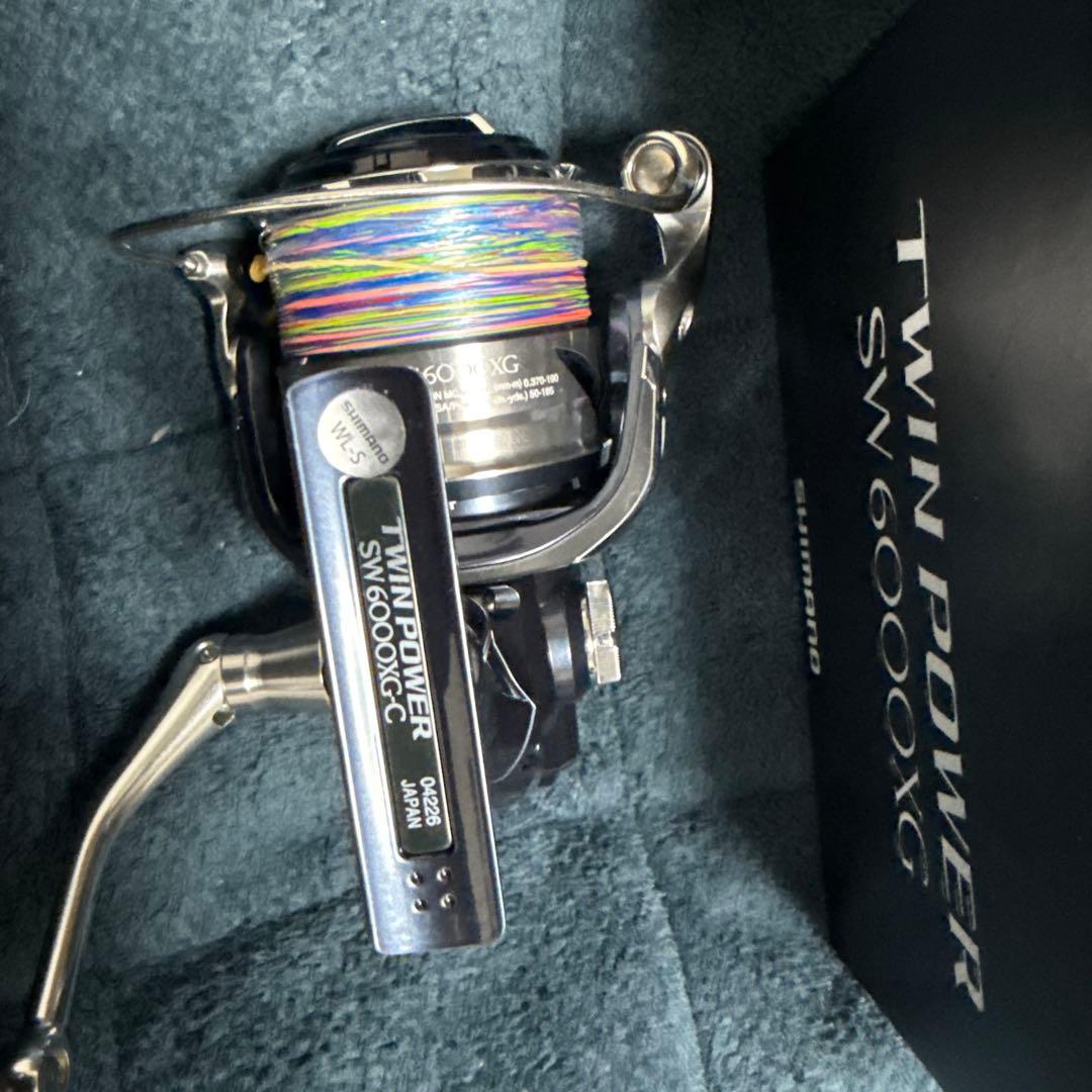現行SHIMANO TWIN POWER SW6000XG スピニングリール