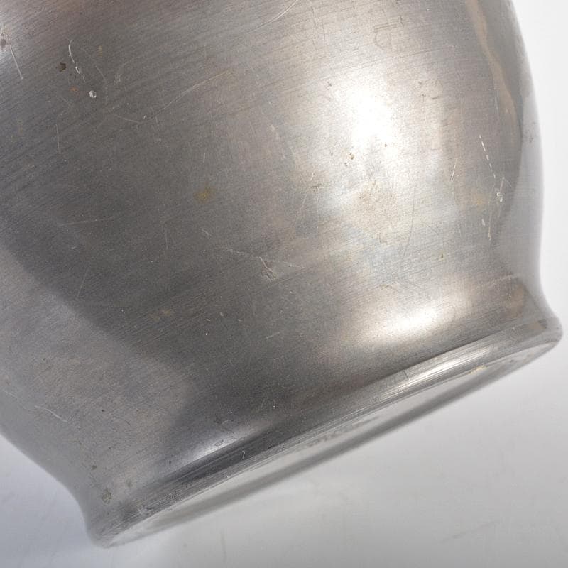 煎茶道具　古錫　乾茂號造　茶壷　茶心壷　約352ｇ　時代箱付　M　R5271