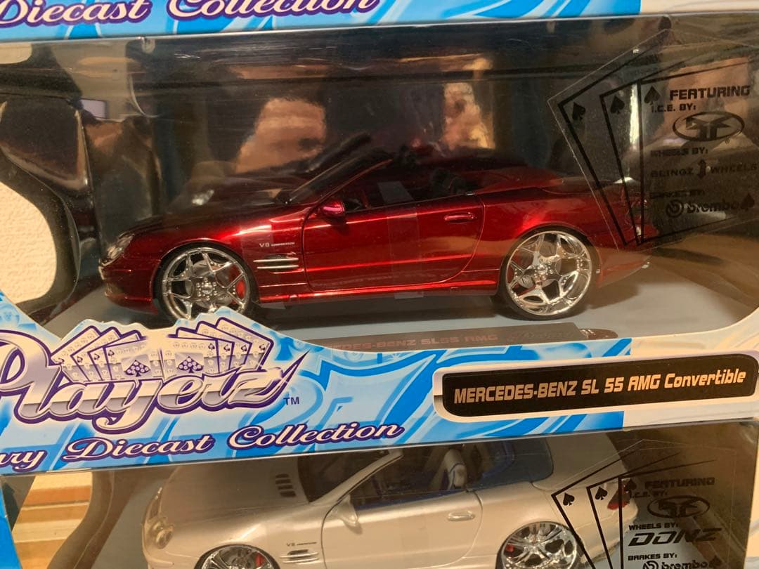 マイストプレイヤーズコレクションベンツ等　1/18Jada、7台まとめ売り！