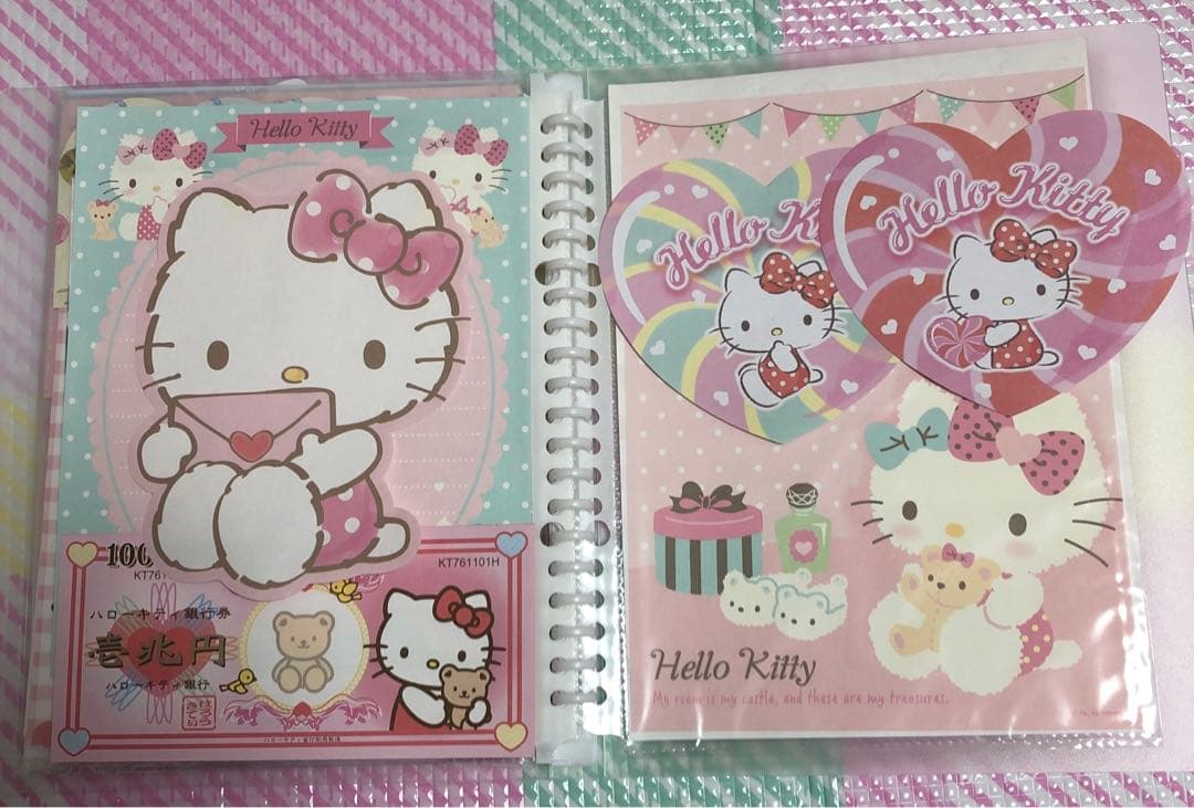 サンリオ　おすそ分けファイル　メモ帳　バラメモ　キティ　キキララ マイメロ