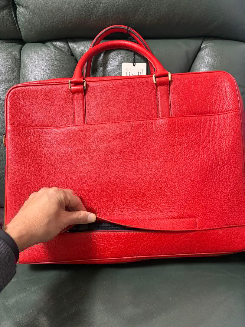 コ*タ様 ポールスミス　レザーブリーフバック　大容量