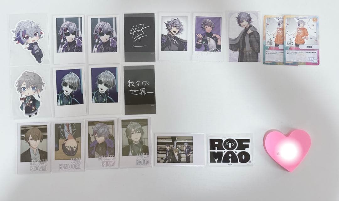 にじさんじ　不破湊　甲斐田晴　グッズ