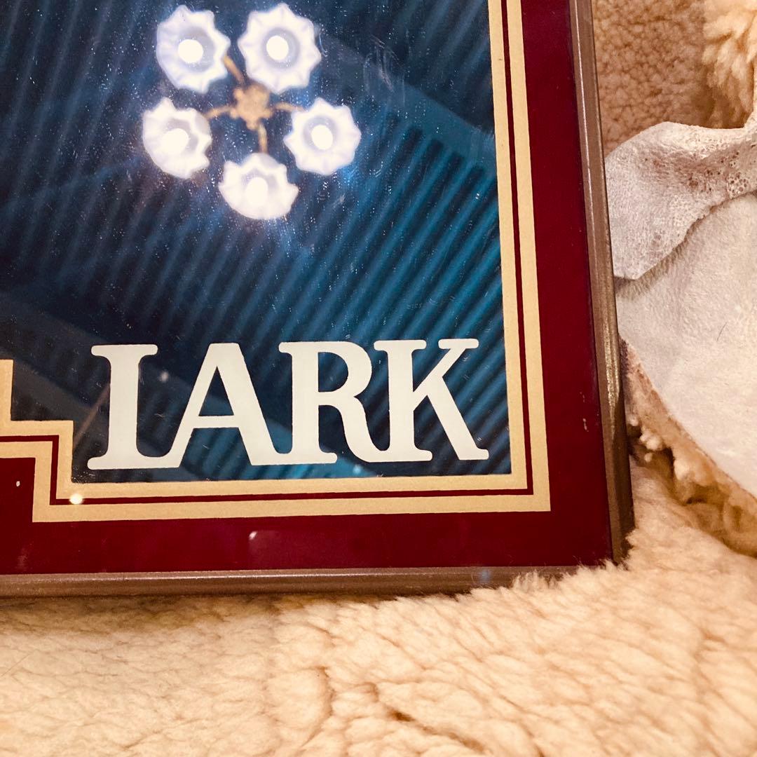 湯布院アンティーク レア品 アメリカビンテージ lark パブミラー ラーク