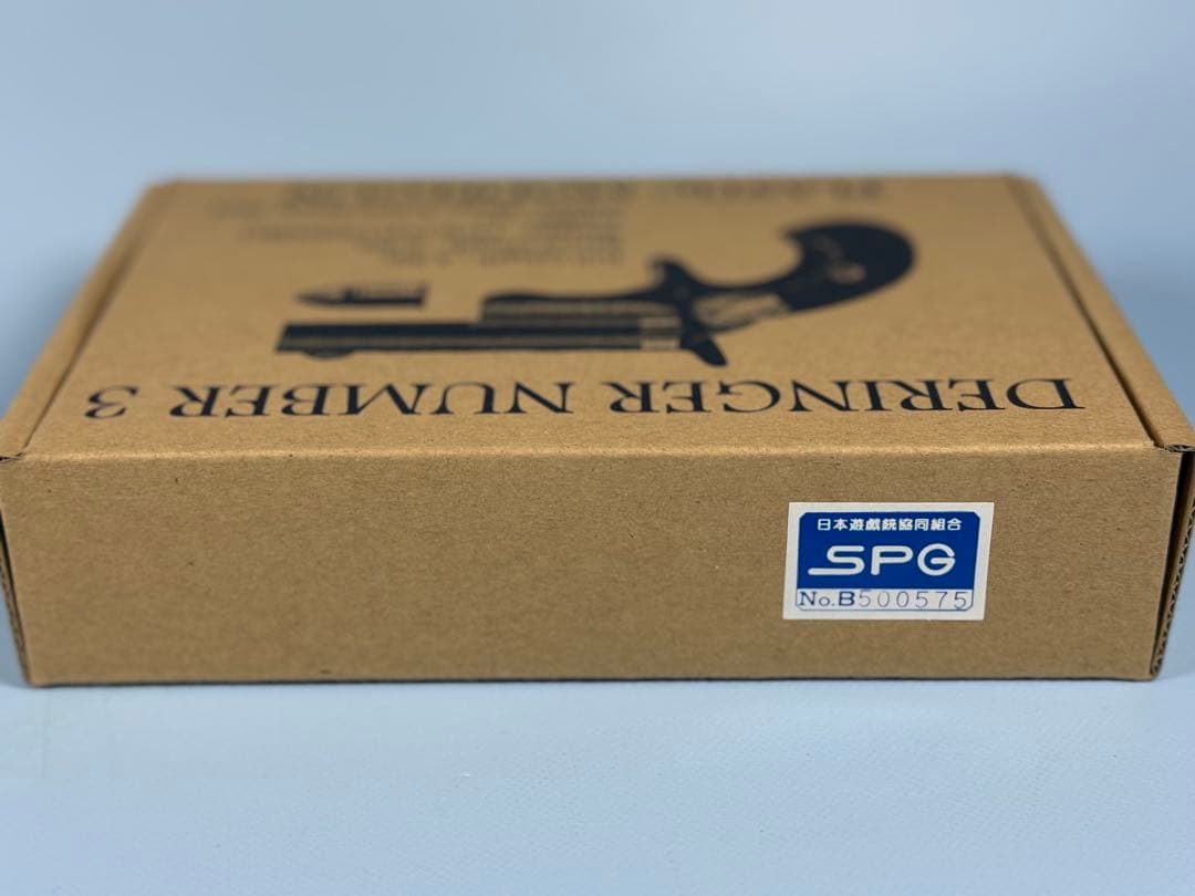 ハートフォード製デリンジャー No 3 オールシルバーモデルガン