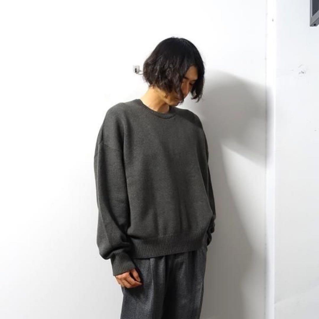 ssstein シュタイン 20AW クルーネックニットセータ