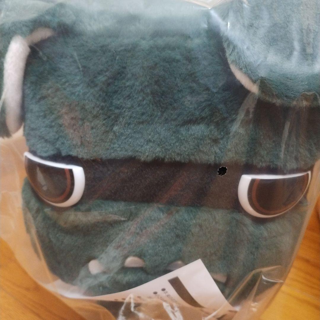 三菱デリカミニ　マスコット　デリ丸ぬいぐるみ 緑