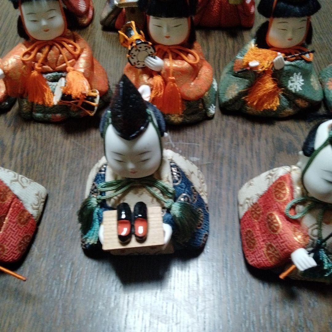 木目込人形 13体セット