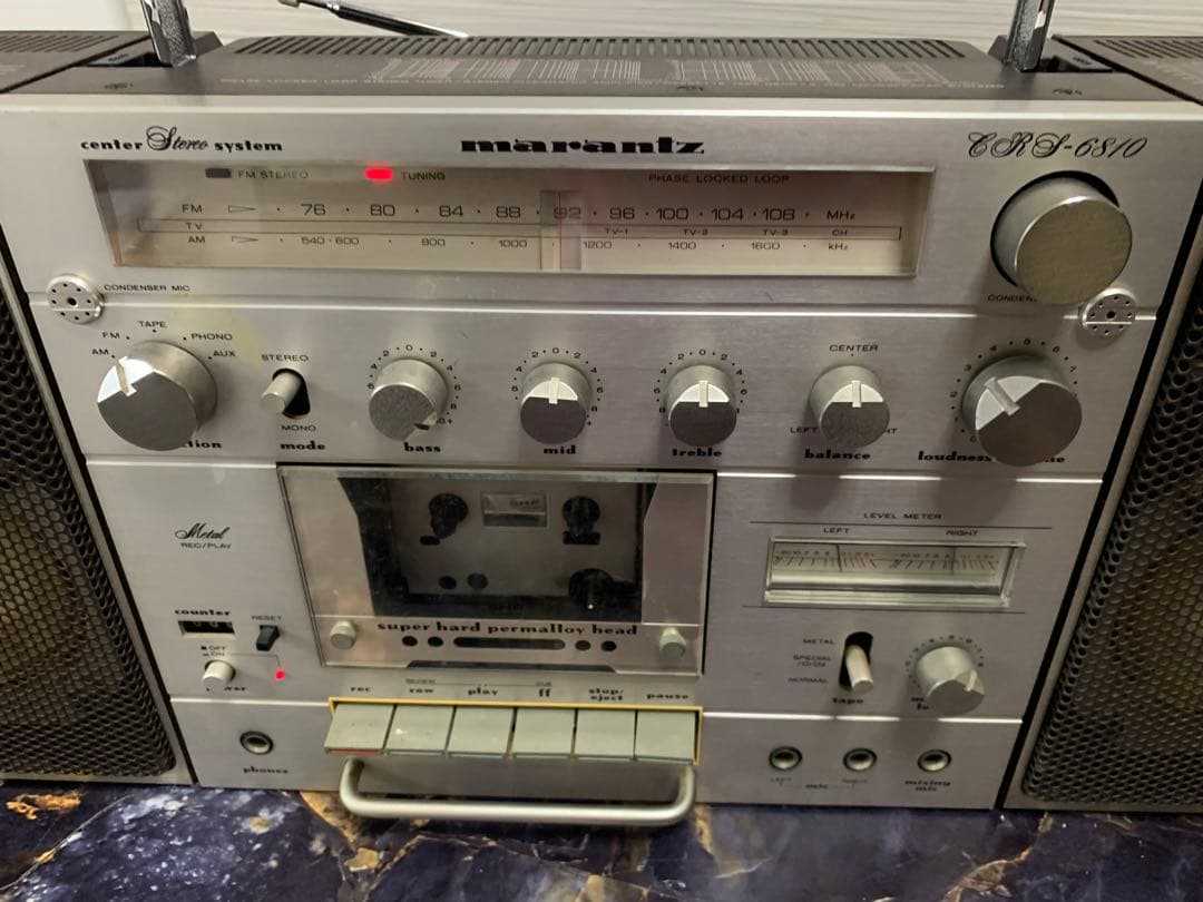 Marantz CRS-6810 ラジカセ 動作品 ベルト交換済み ラジオOK