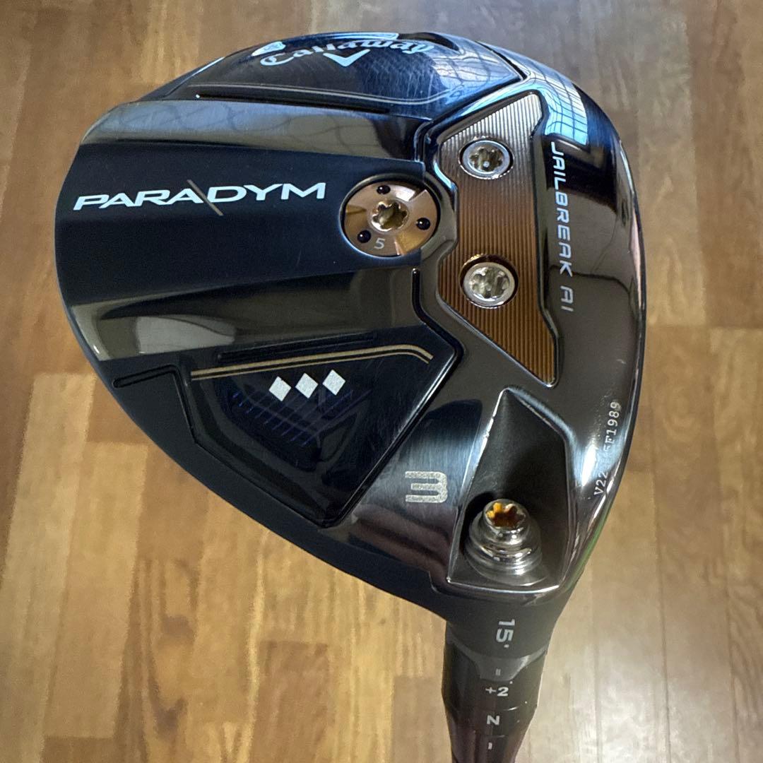 N*o様 キャロウェイ　パラダイム トリプルダイヤモンド　 3W ベンタスTRブ