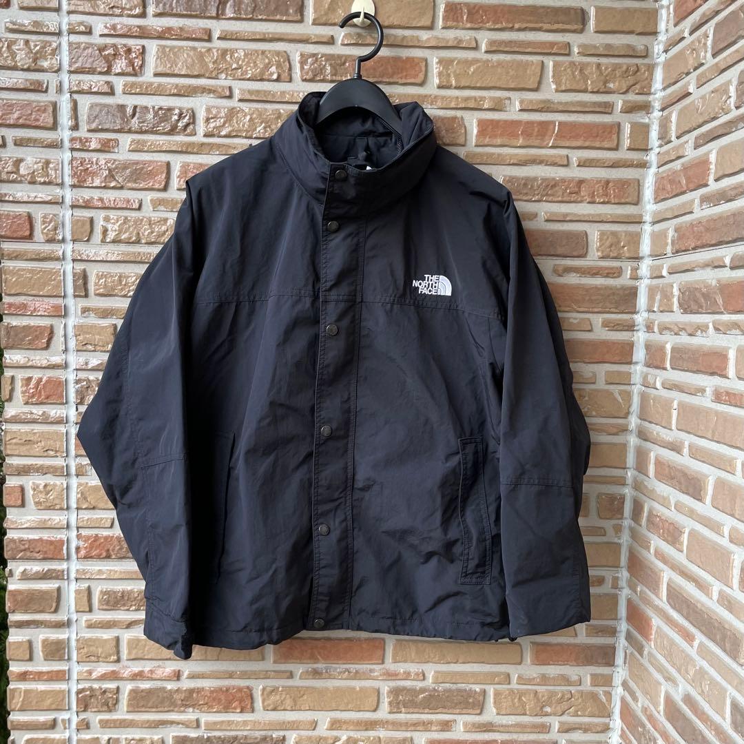 美品 ノースフェイス ハイドレナウィンドジャケット NP22550 ブラック M