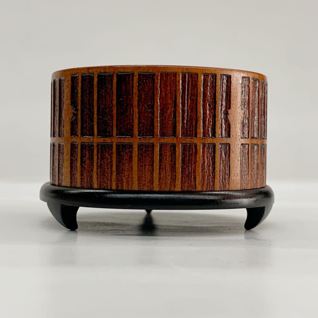 【香合　蛍籠】山下泰園　共箱