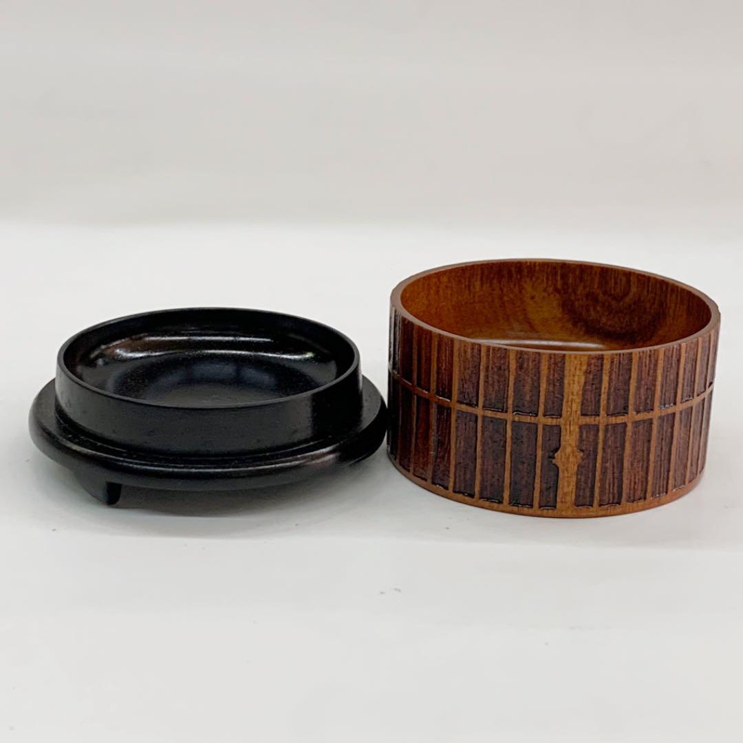 【香合　蛍籠】山下泰園　共箱