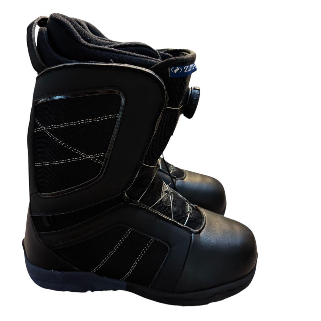 ZUMA ワイヤー スノーボードブーツ 24cm 黒 ブラック　メンズレディース