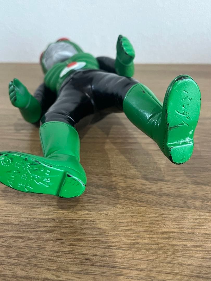 た*を様 【当時物】旧バンダイ 仮面ライダー ソフビ 2体セット 約21cm 昭