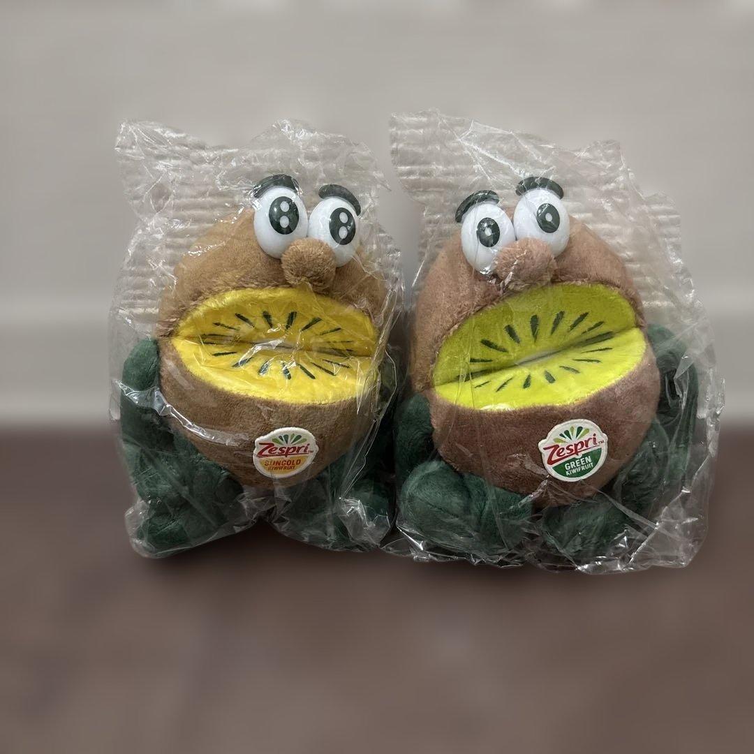 Zespri キウイ ブラザーズ　ぬいぐるみ 2個セット　新品