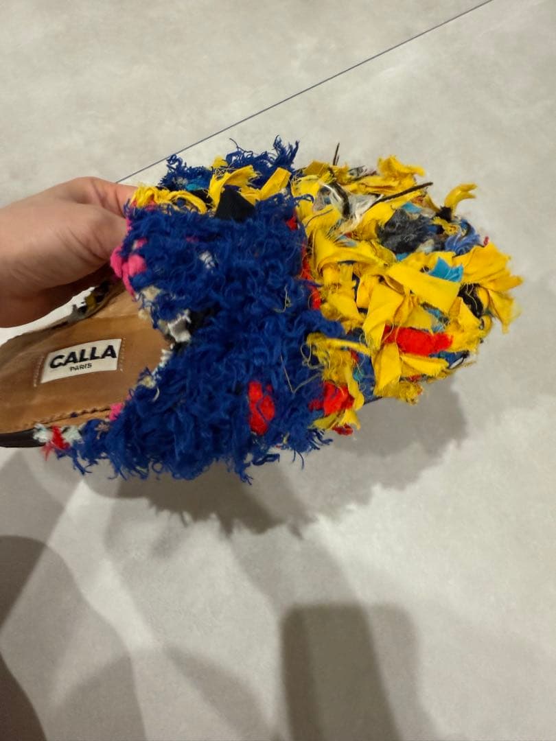 【Afro-de-porori 】CALLA バブーシュ　サボ