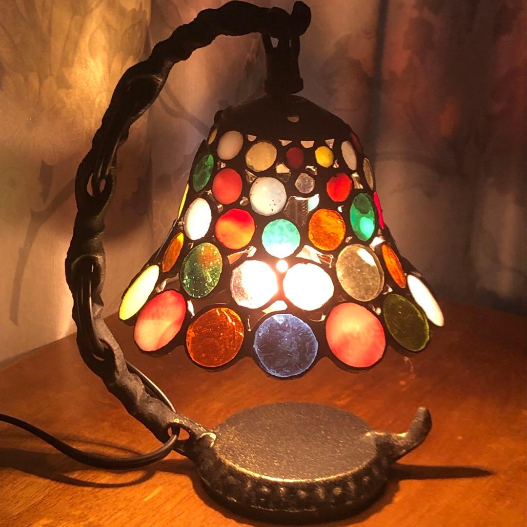 ステンドグラス♦︎カラフルミニランプ