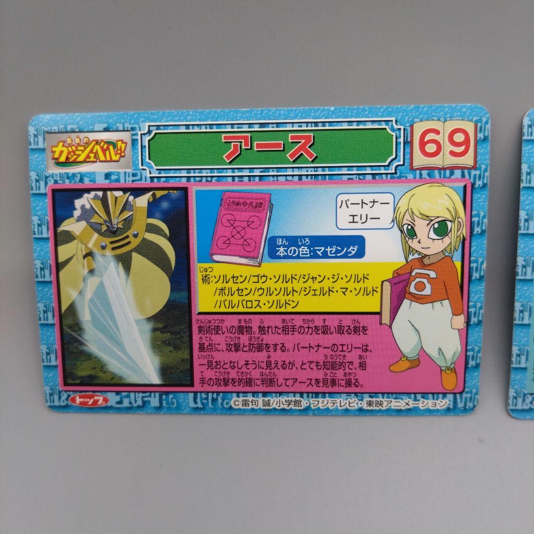 ガッシュベル トップガム カード アース、テッド