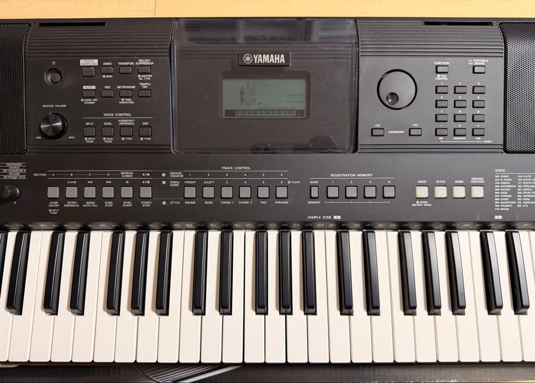 美品　YAMAHA PSR-E463 電子キーボード