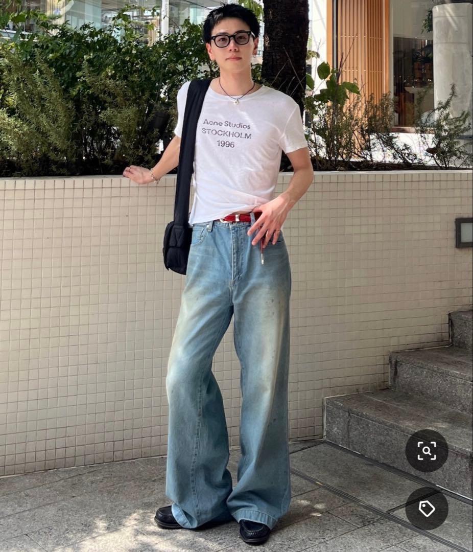 パンツ Neonsign loose denim pants v1.2
