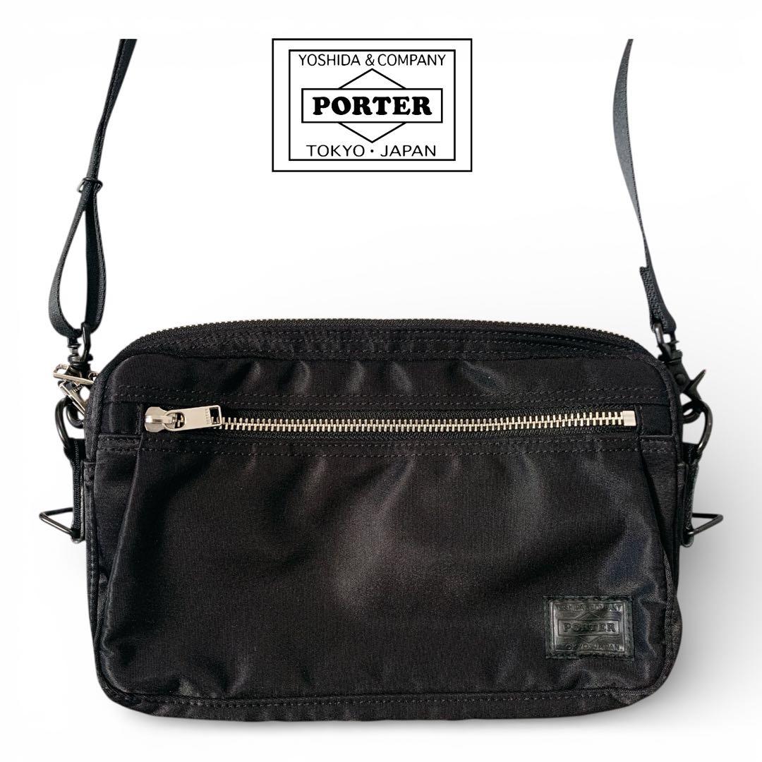 ✨良品 PORTER ポーター LIFT リフトショルダーバッグ ブラック