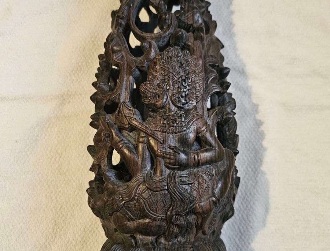 バリ島 木彫り アンティーク工芸品