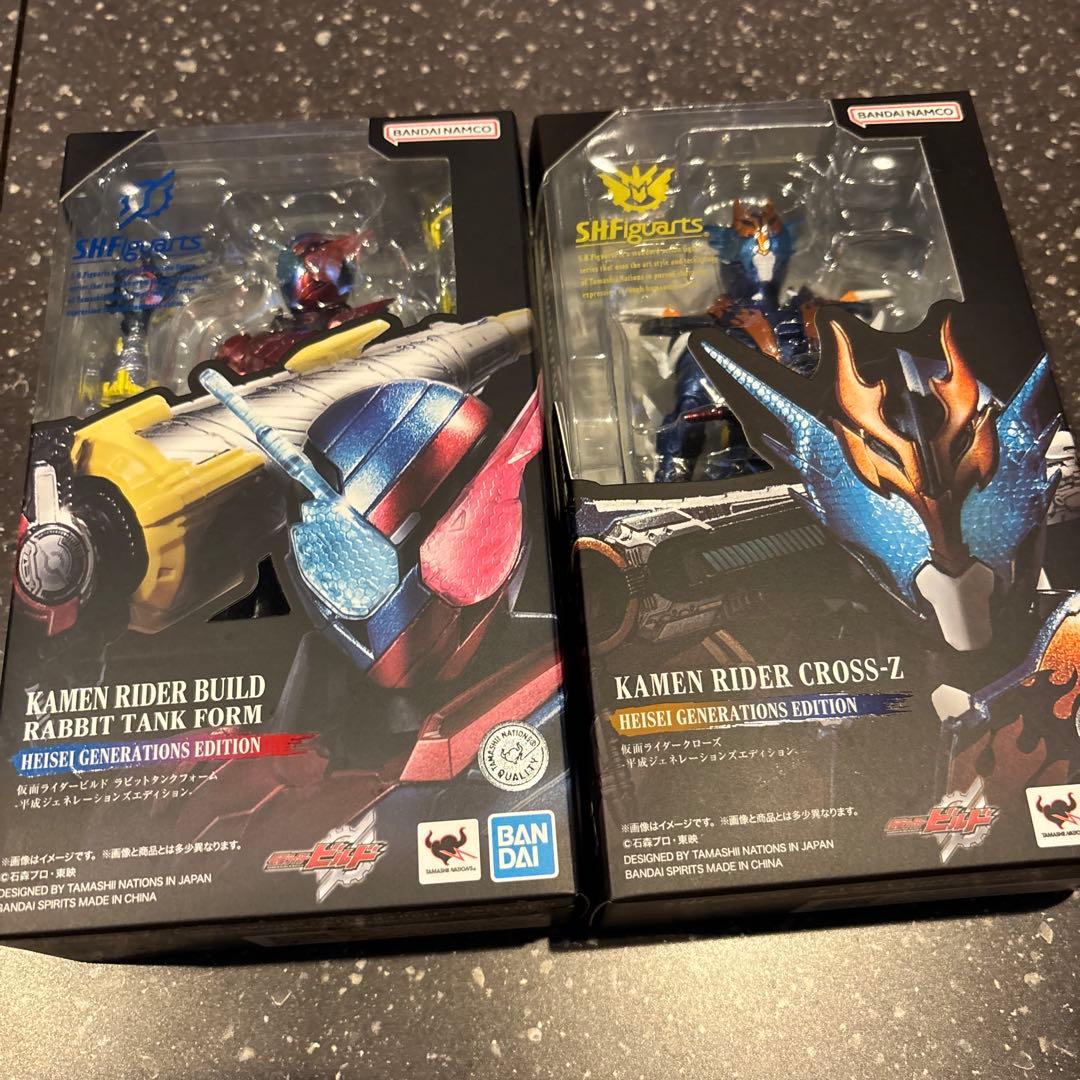 SHFiguarts 仮面ライダービルド　クローズ　2体セット