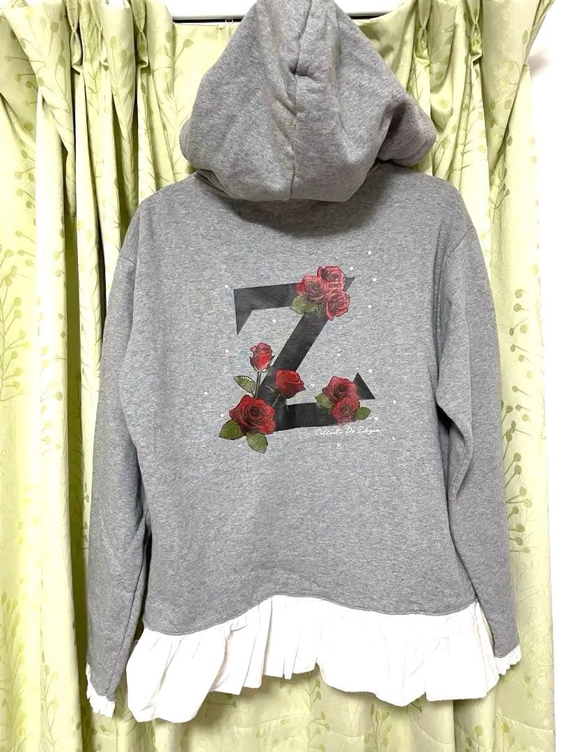 【激レア】チャングンソク zikzinバラフードパーカー