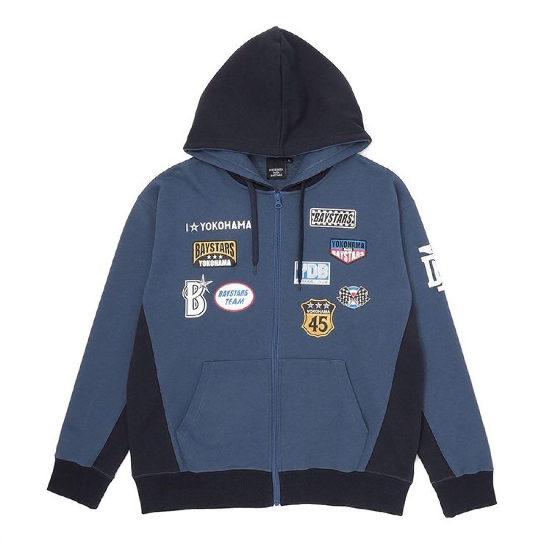 横浜DeNAベイスターズ　レーシングコア　ジップパーカー　Mサイズ