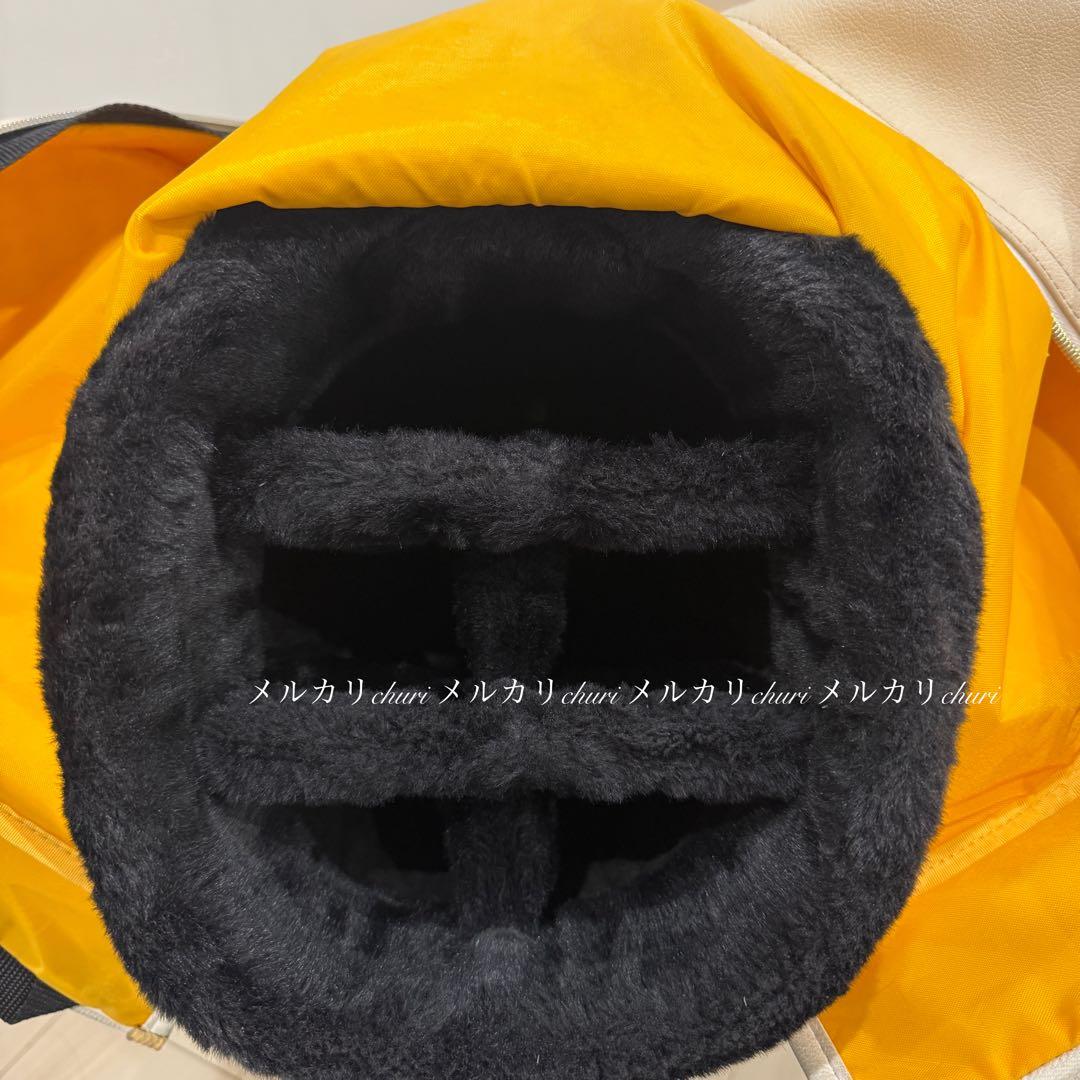 希少完売品【レザレクション】ラリーナ キャディバッグ サンドホワイトキャディー