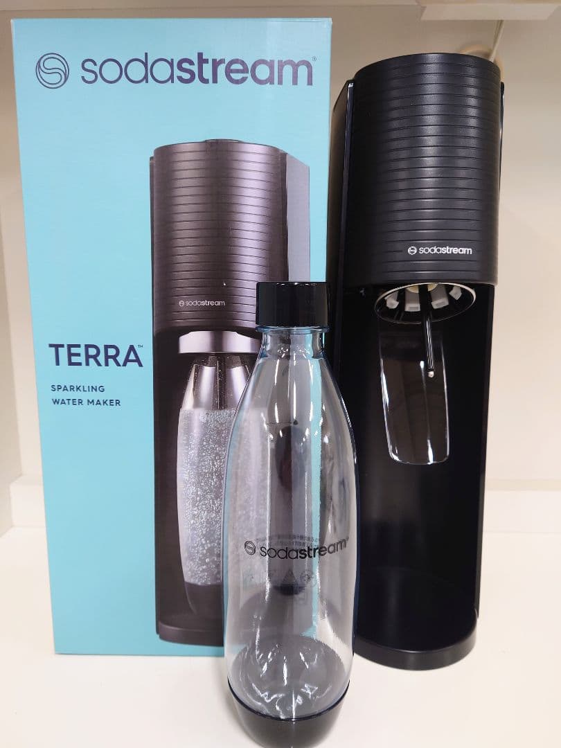 【未使用品】SodaStream TERRA ブラック 炭酸水メーカー