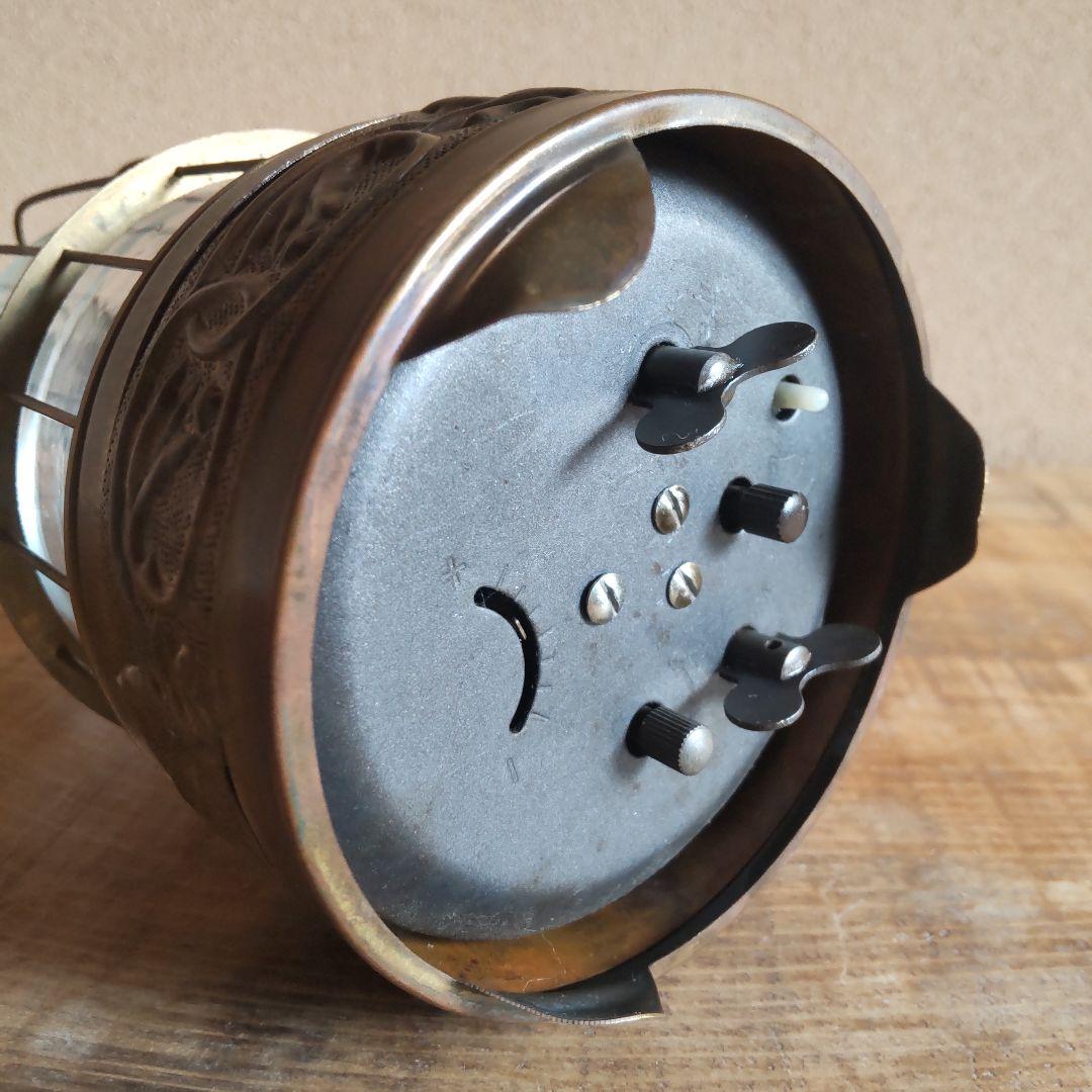 【稼動品】鳥かご時計 鳥籠時計 置時計 ゼンマイ式 アンティーク 美品