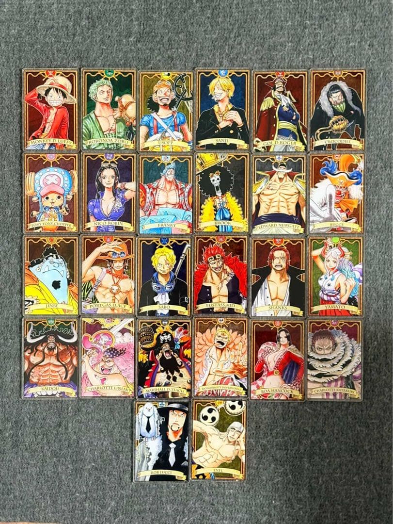 ONE PIECE ステータスカード 26種 まとめ売り