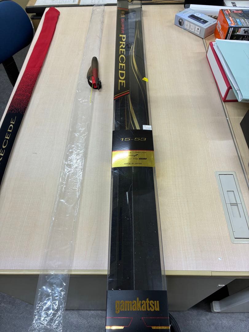 ポ*主様 【中古極美品】がまかつ がま磯SUPER PRECEDE 磯竿 ロッド