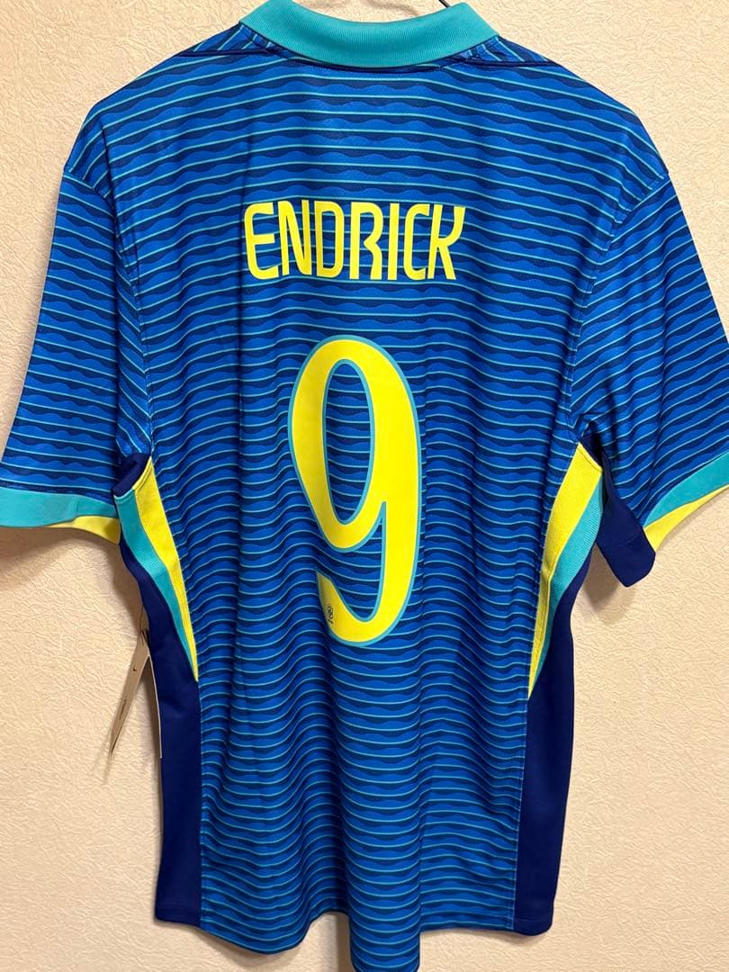 ブラジル代表　アウェイ　ユニフォーム　エンドリッキ