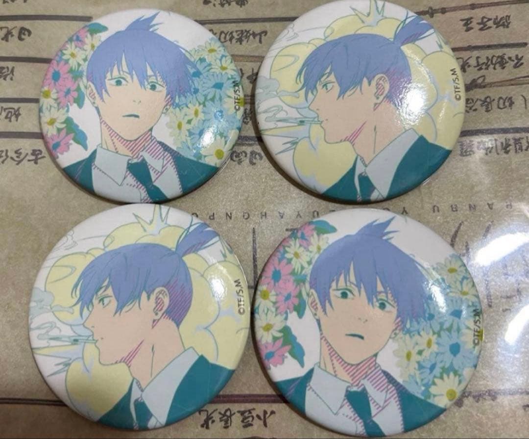 チェンソーマン　アキ　缶バッジ