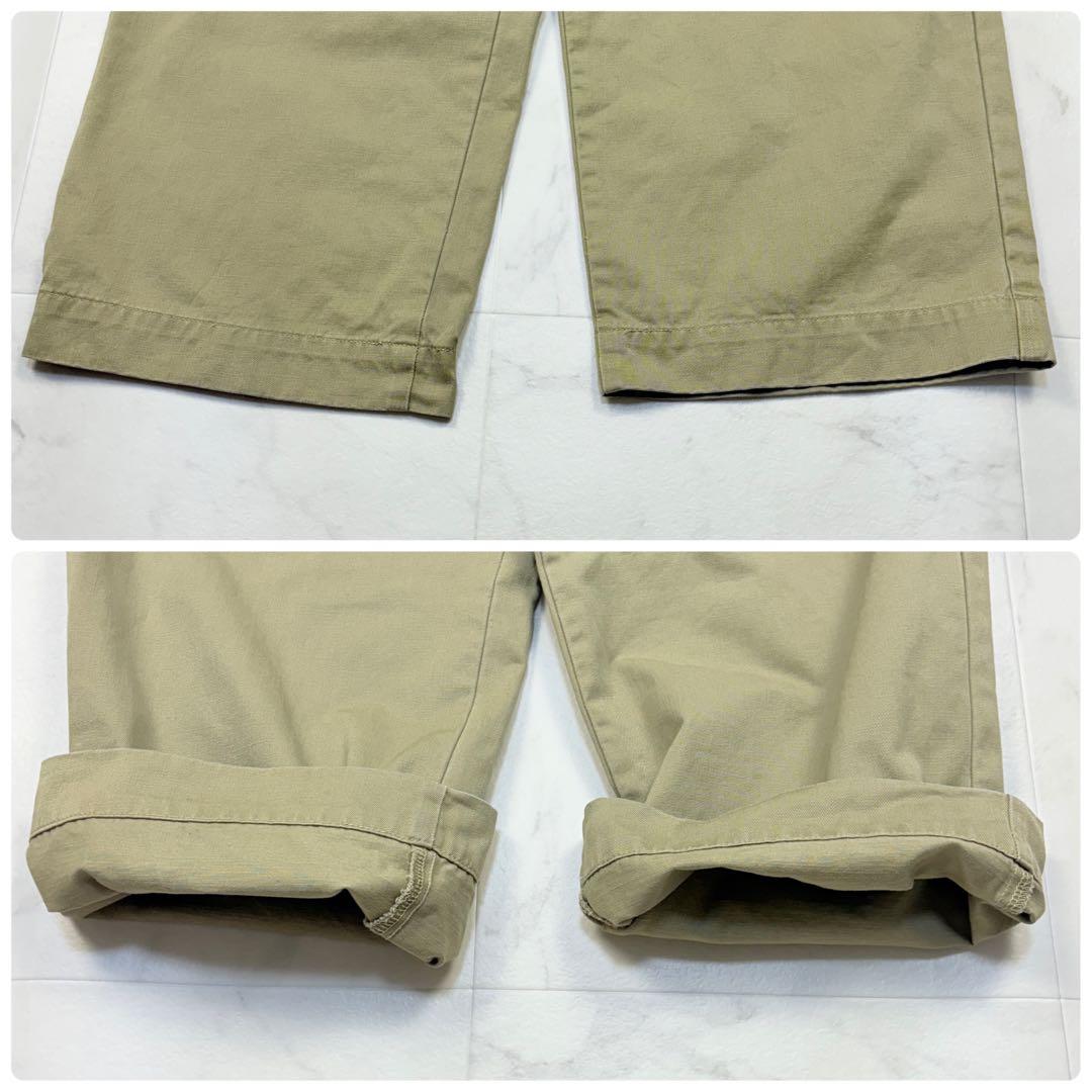 GEMINI ワイドシルエット　チノパン　ウィムガゼット　36 ベージュ　1