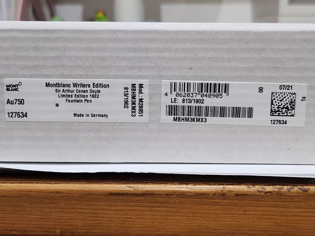 MONTBLANC モンブラン 万年筆 コナン ドイル