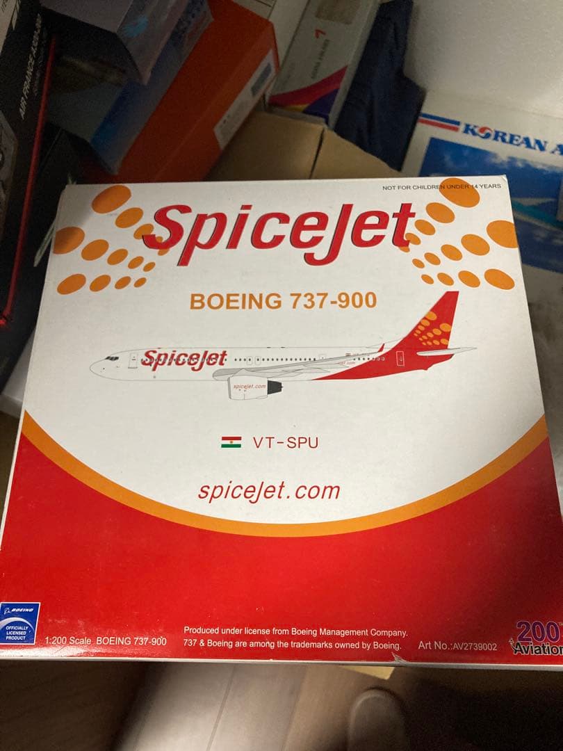 価格変更‼️1/200 SpiceJet Boeing 737-900