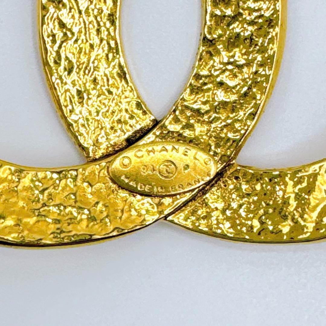 【美品】シャネル 94P ココマーク ブローチ レディース