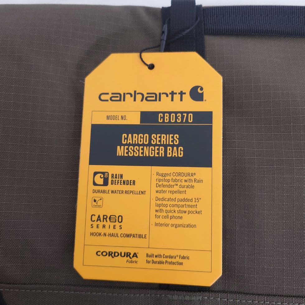 カーハート カーゴシリーズ Carharttメッセンジャーバッグ/Tarmac