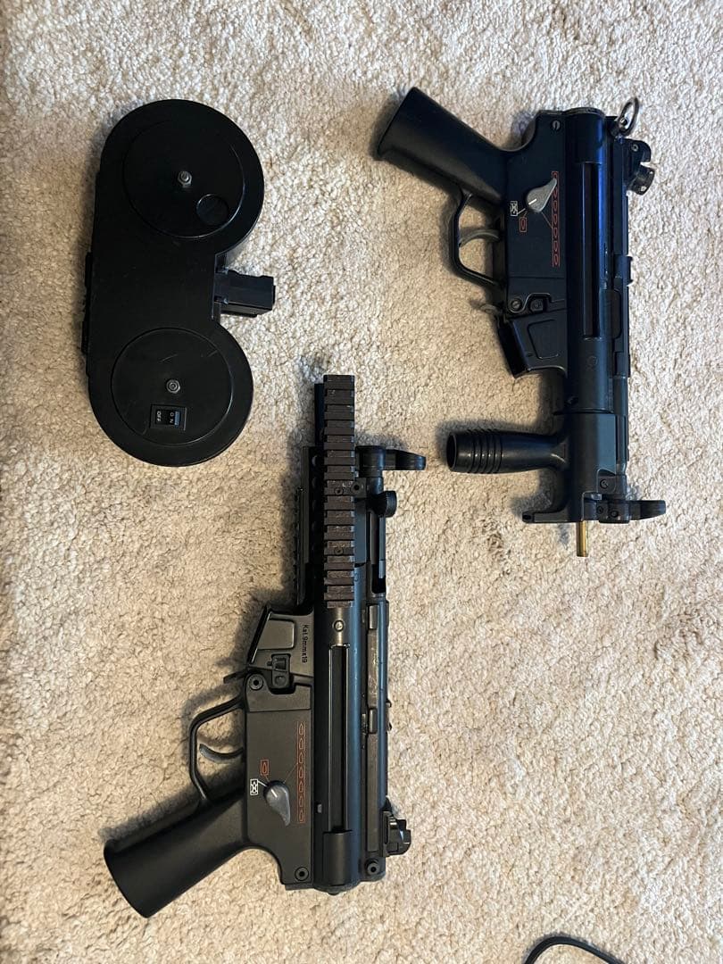 電動ガン mp5kドラムマガジン付き